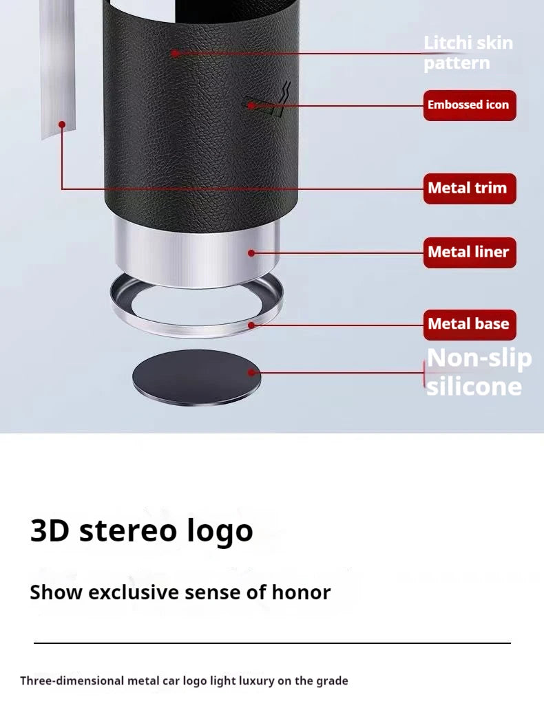 Car LED Ashtray - Car Stays Fresh!